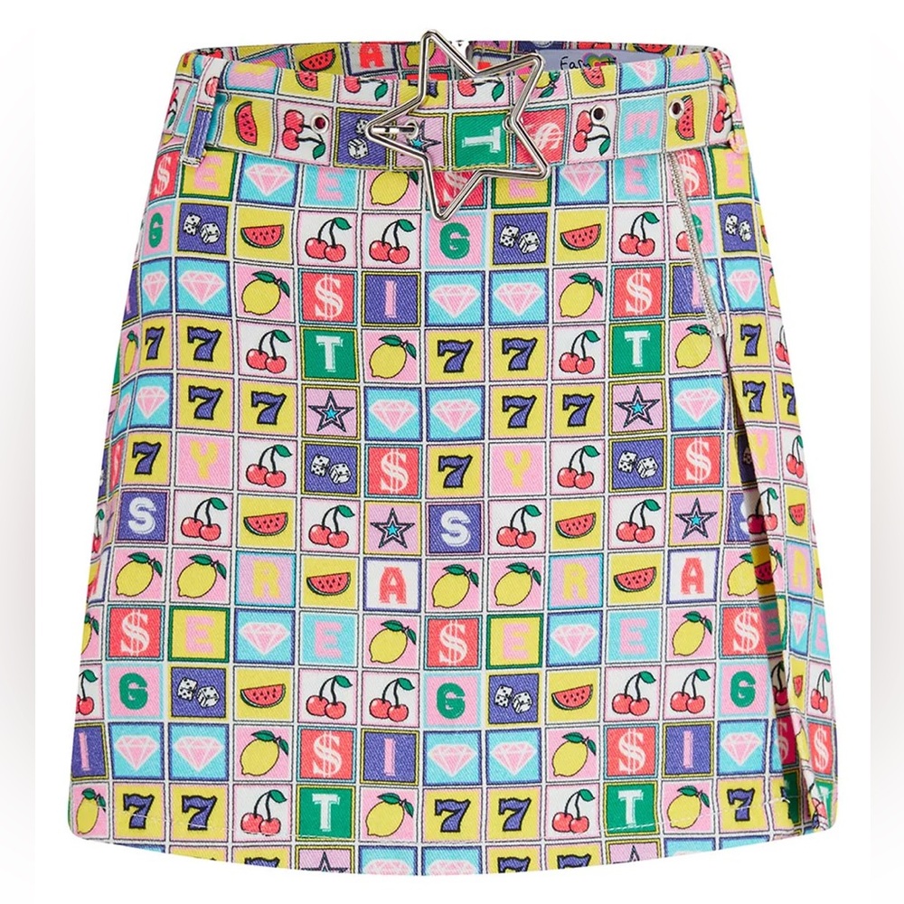 Easy Tiger Jackpot Denim Skort size 30”